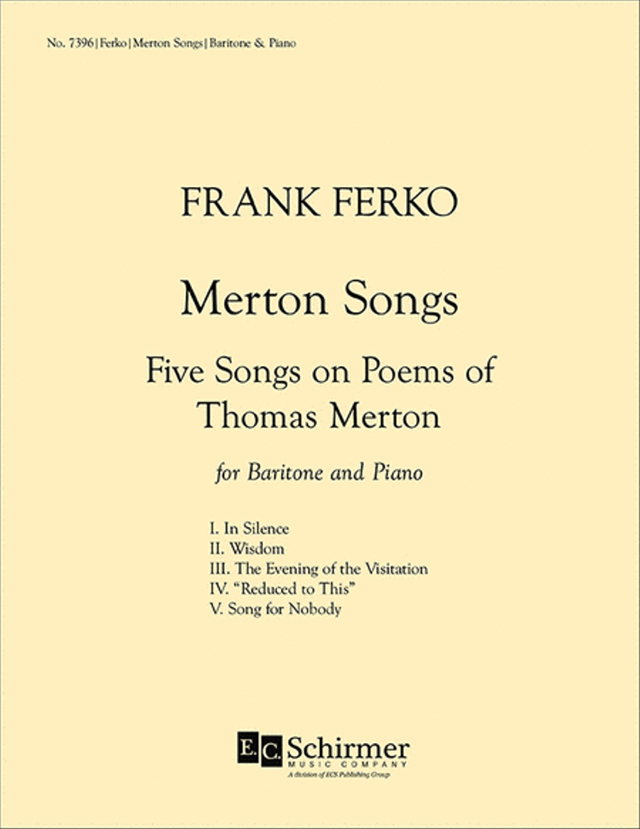 Merton Songs Piano, Vocal scores gallery preview page 1
