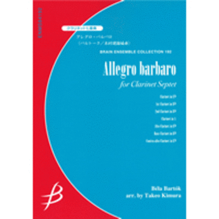 Allegro barbaro for Clarinet Septet