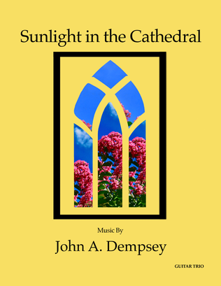 Book cover for Sunlight in the Cathedral (Guitar Trio)
