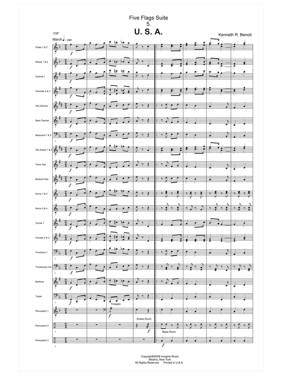 U.S.A. (Five Flags Suite)