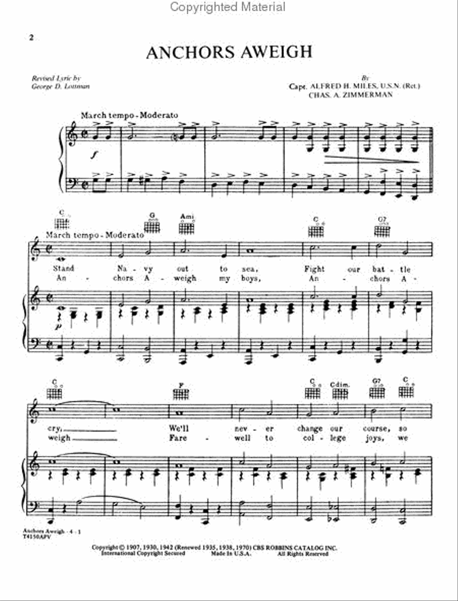 Anchors Aweigh Anchors Aweigh Small Ensemble scores gallery preview page 2