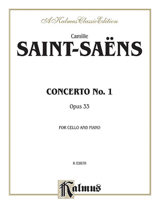 Book cover for Cello Concerto No. 1, Op. 33