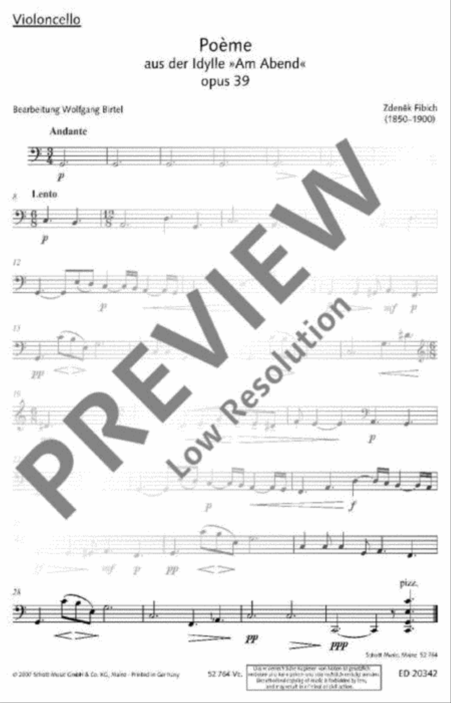 Poème String Trio scores gallery preview page 7