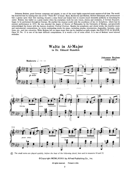 Waltz in A-flat Major