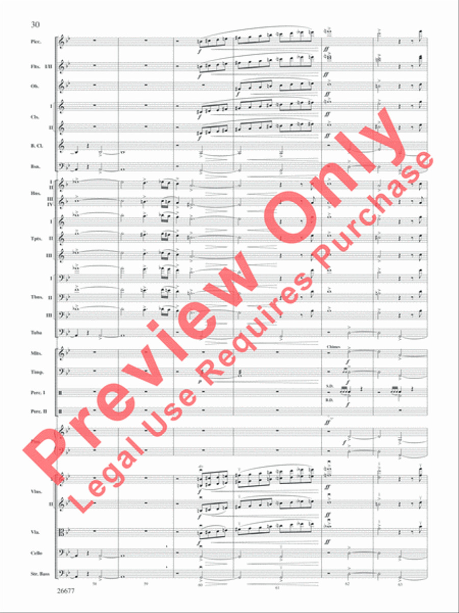 Star Wars Epic -- Part II, Suite from the Full Orchestra scores gallery preview page 63