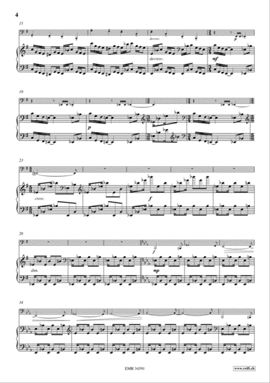 Hors-d'Oeuvre Bassoon Solo scores gallery preview page 5