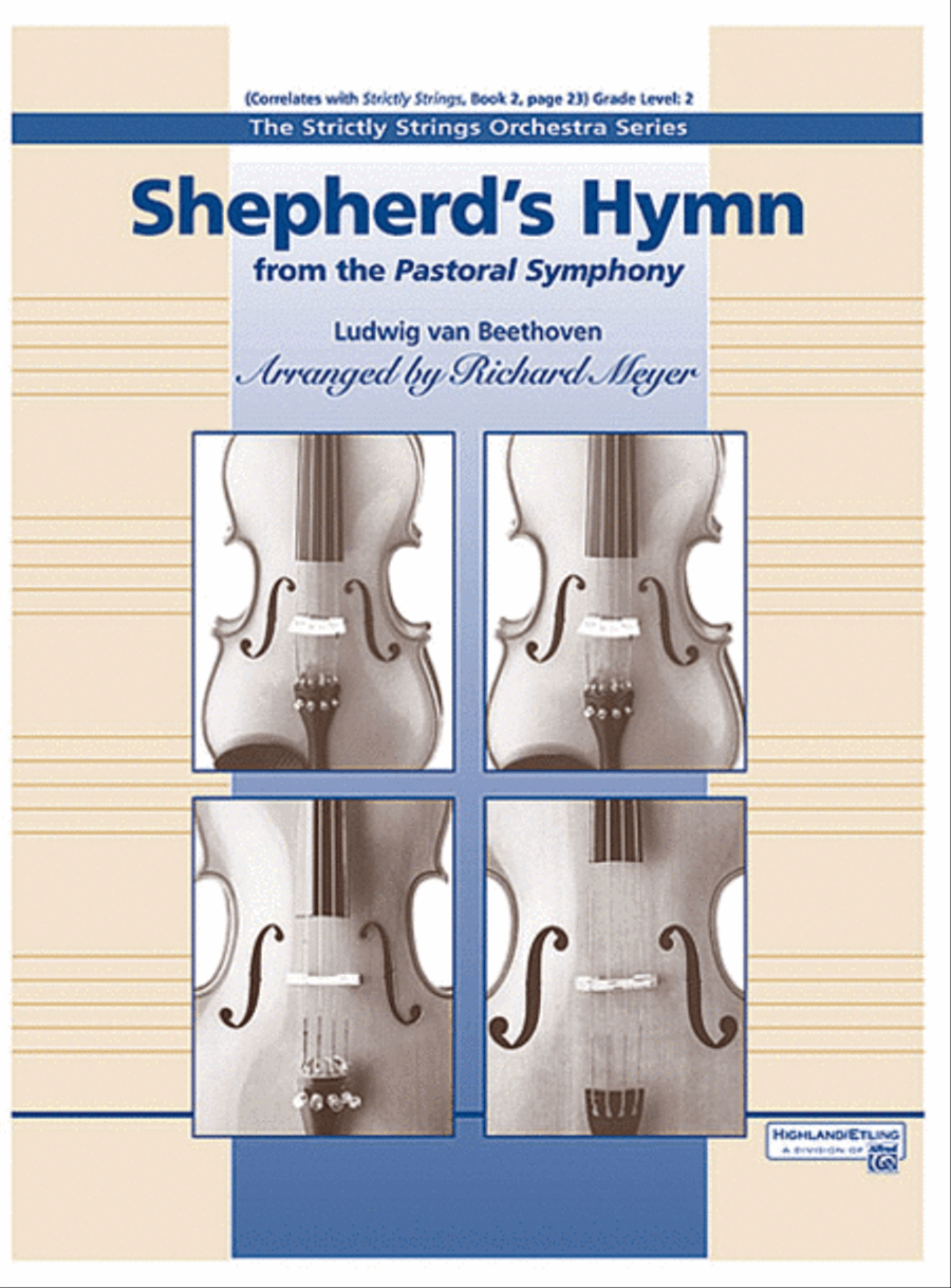 Shepherd's Hymn by Richard Meyer String Orchestra - Sheet Music