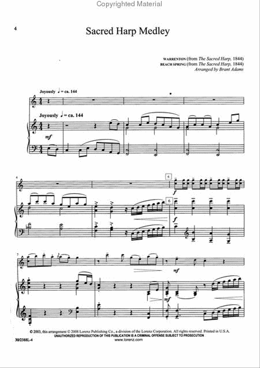 Violin Solos for Worship Violin Solo scores gallery preview page 2
