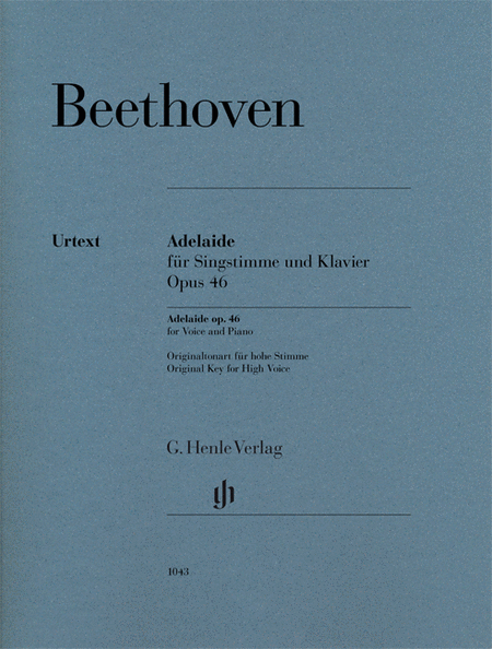 Ludwig van Beethoven : Adelaide Op. 46 