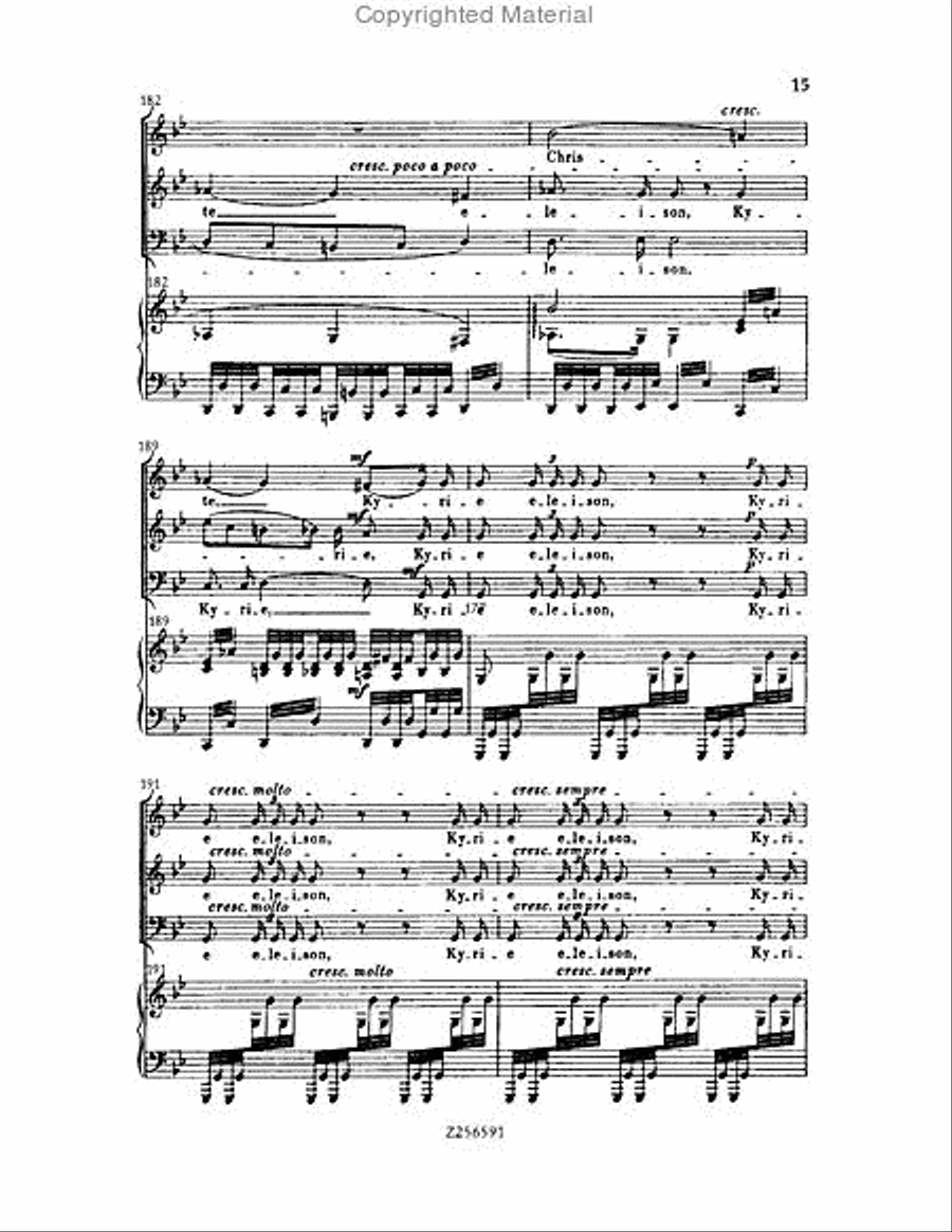 Grande Messe du Morts, H 75 Choir scores gallery preview page 15