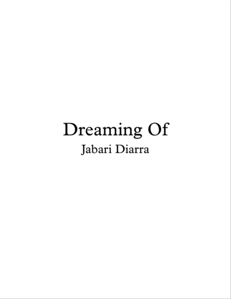 Dreaming Of - String Quartet String Quartet scores gallery preview page 1