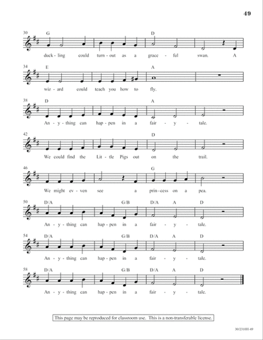 The Box Unison Choir scores gallery preview page 50