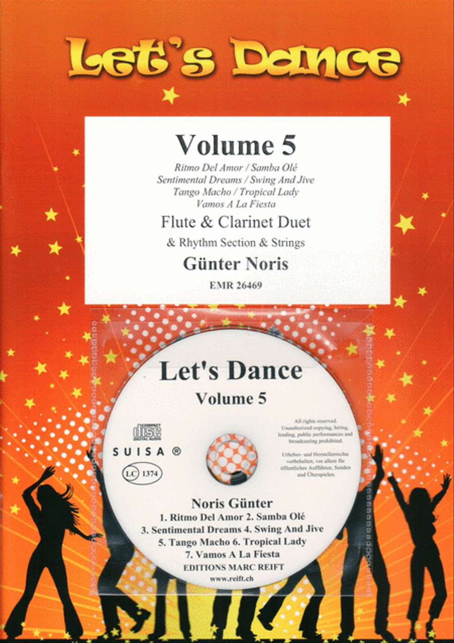 Let's Dance Volume 5 Let's Dance Volume 5 Woodwind Ensemble scores gallery preview page 1