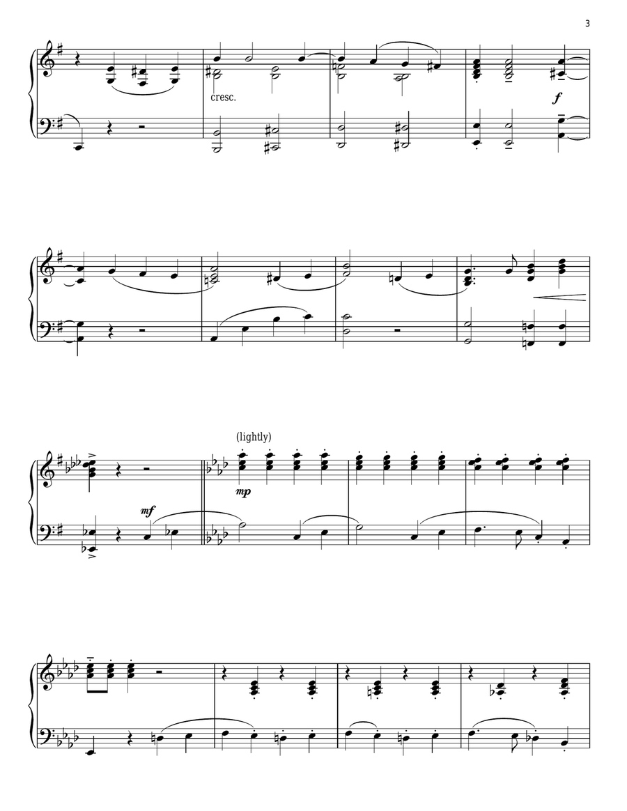 Be Our Guest (from Beauty And The Beast) Piano Solo scores gallery preview page 3