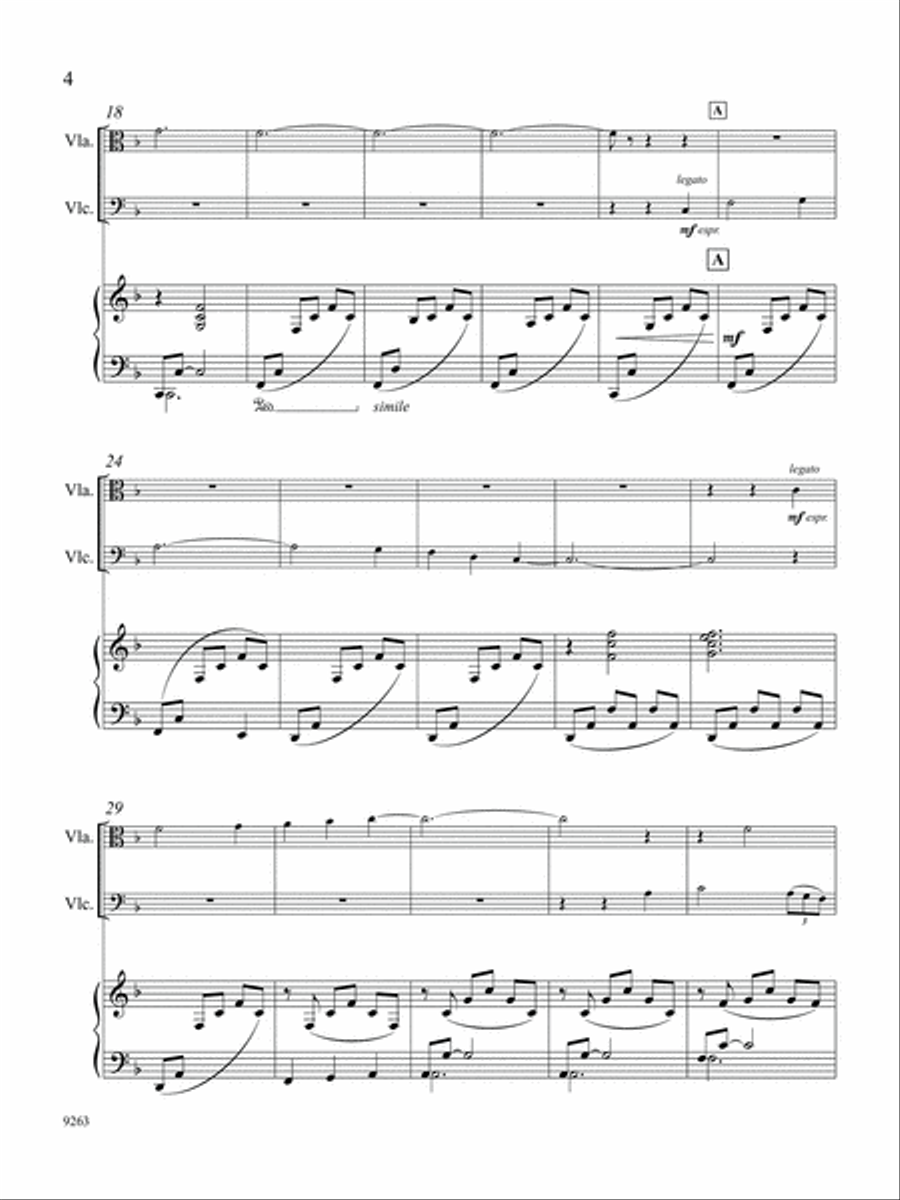Amazing Grace B-Flat Clarinet scores gallery preview page 4