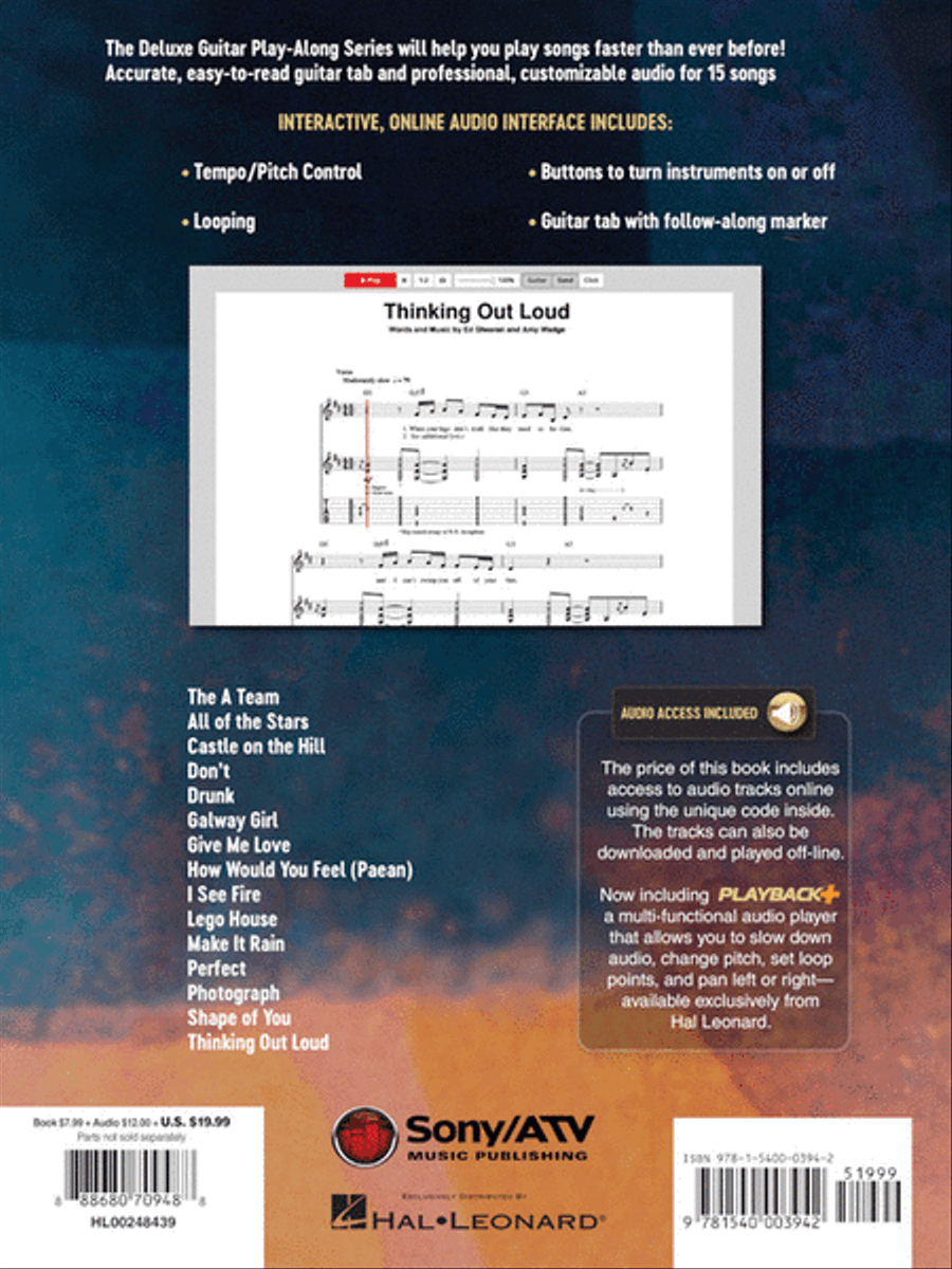 Ed Sheeran Ed Sheeran Electric Guitar scores gallery preview page 6