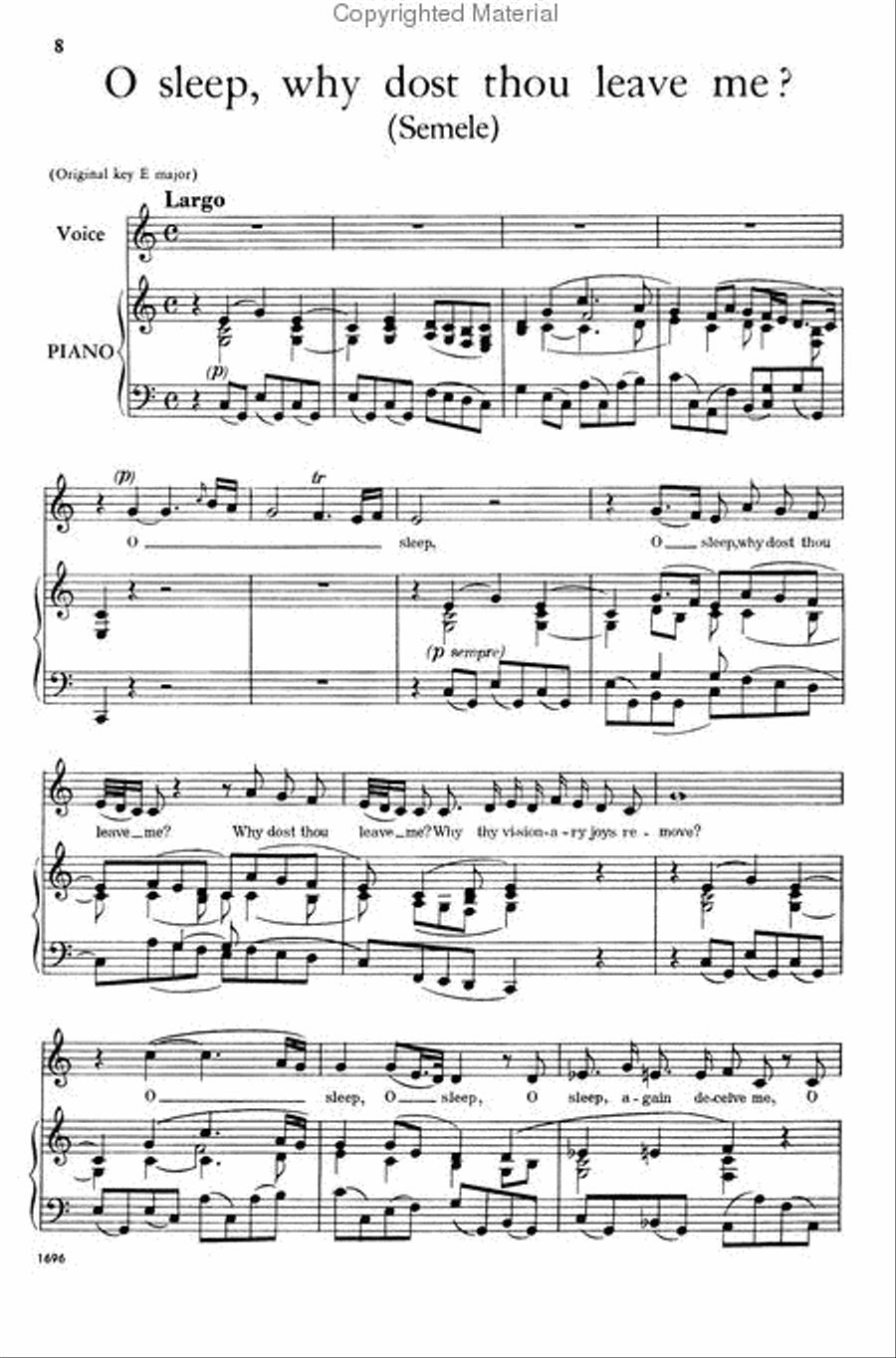 45 Arias from Operas and Oratorios Low Voice scores gallery preview page 2
