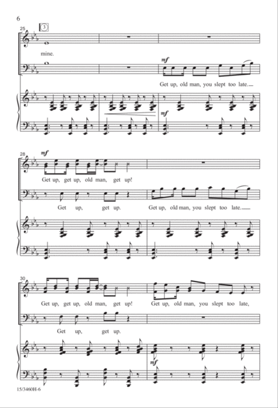 The Crawdad Song The Crawdad Song 3-Part scores gallery preview page 6