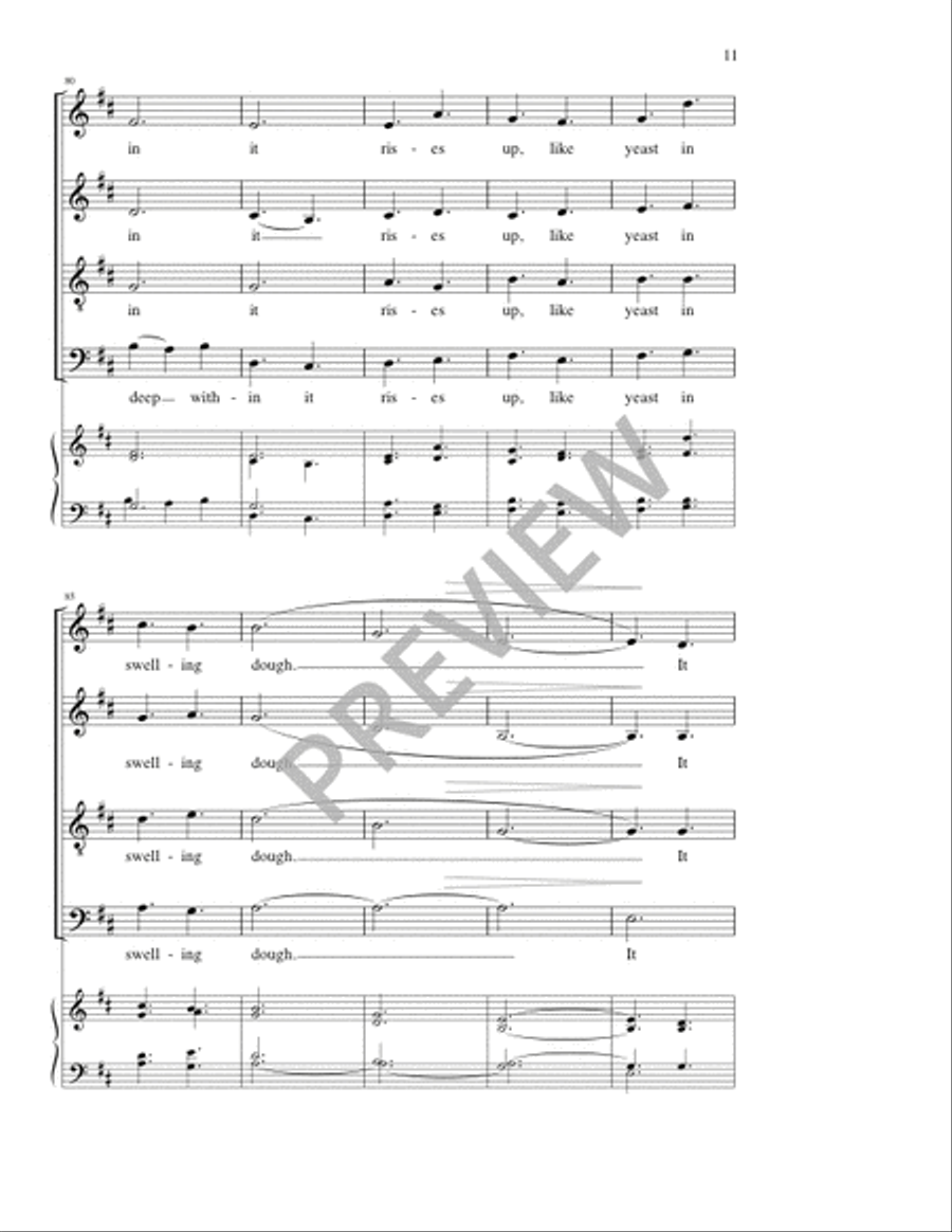 The Reign of God The Reign of God 4-Part scores gallery preview page 11