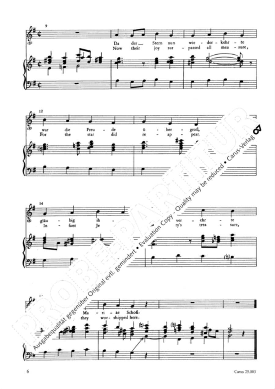 Praise rejoicing in his kindness Mezzo-Soprano Voice scores gallery preview page 7