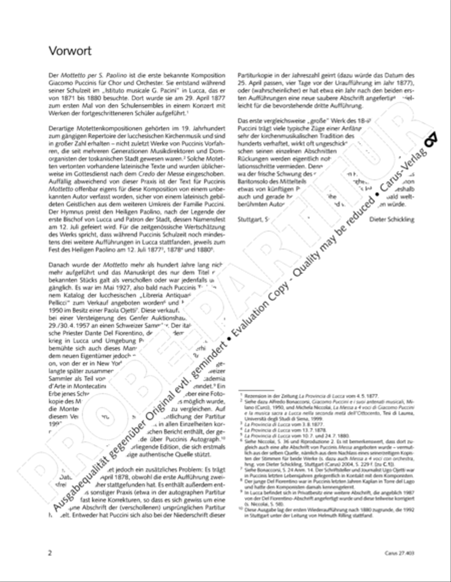 Mottetto per San Paolino Mottetto per San Paolino 4-Part scores gallery preview page 3