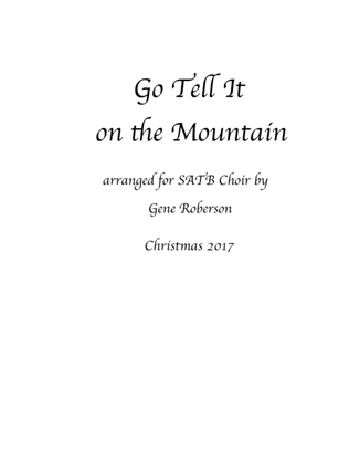 Go Tell it On the Mountain NEW 2107 version