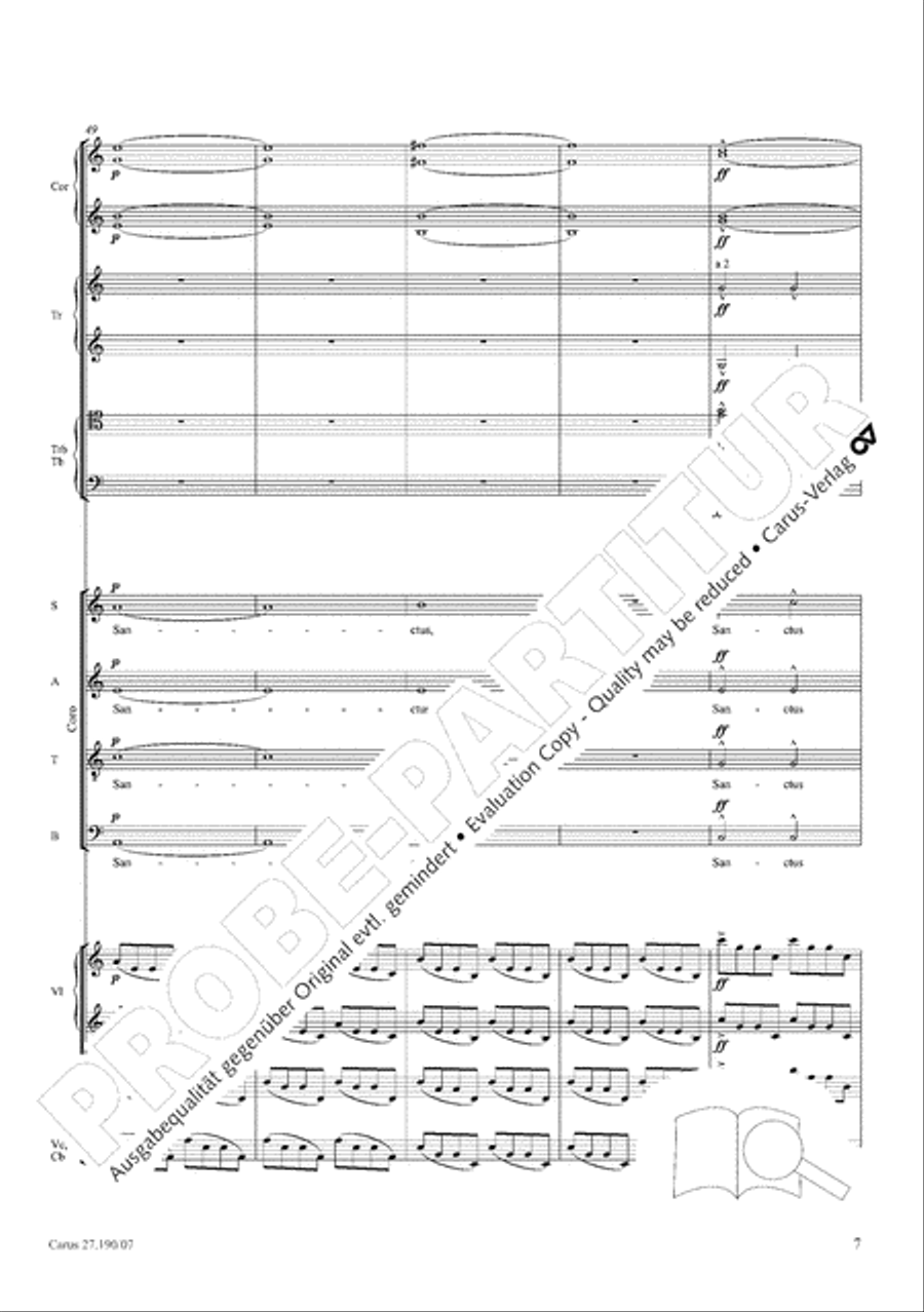 Te Deum 4-Part scores gallery preview page 15