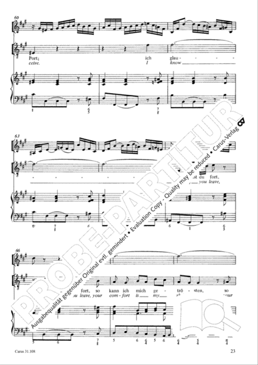 Now it is good, that I am leaving (Es ist euch gut, dass ich hingehe) ATB scores gallery preview page 24