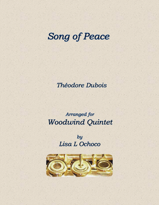 Song of Peace for Woodwind Quintet
