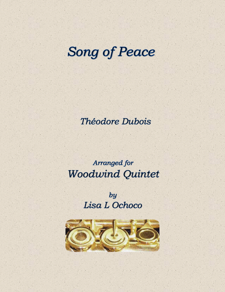 Song of Peace for Woodwind Quintet image number null