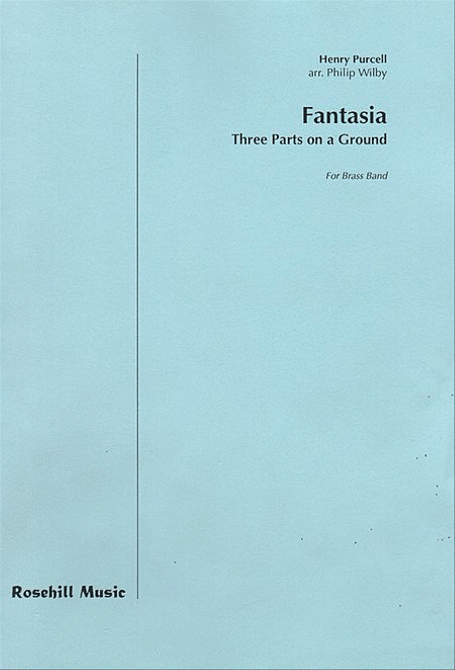 Fantasia - Three Parts on a Ground Brass Band scores gallery preview page 1