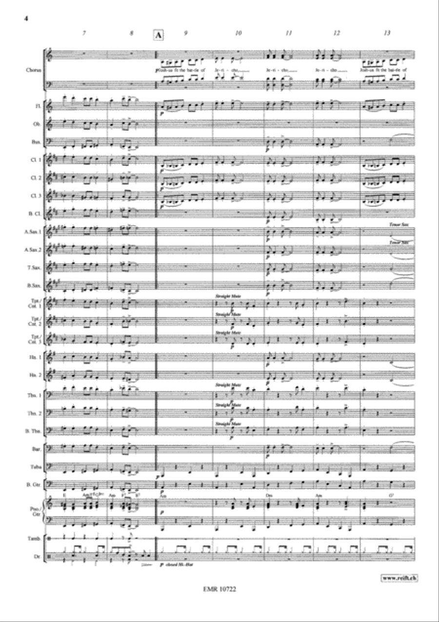 Jericho 4-Part scores gallery preview page 5