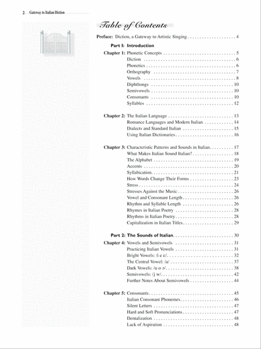 Gateway to Italian Diction Choir scores gallery preview page 2