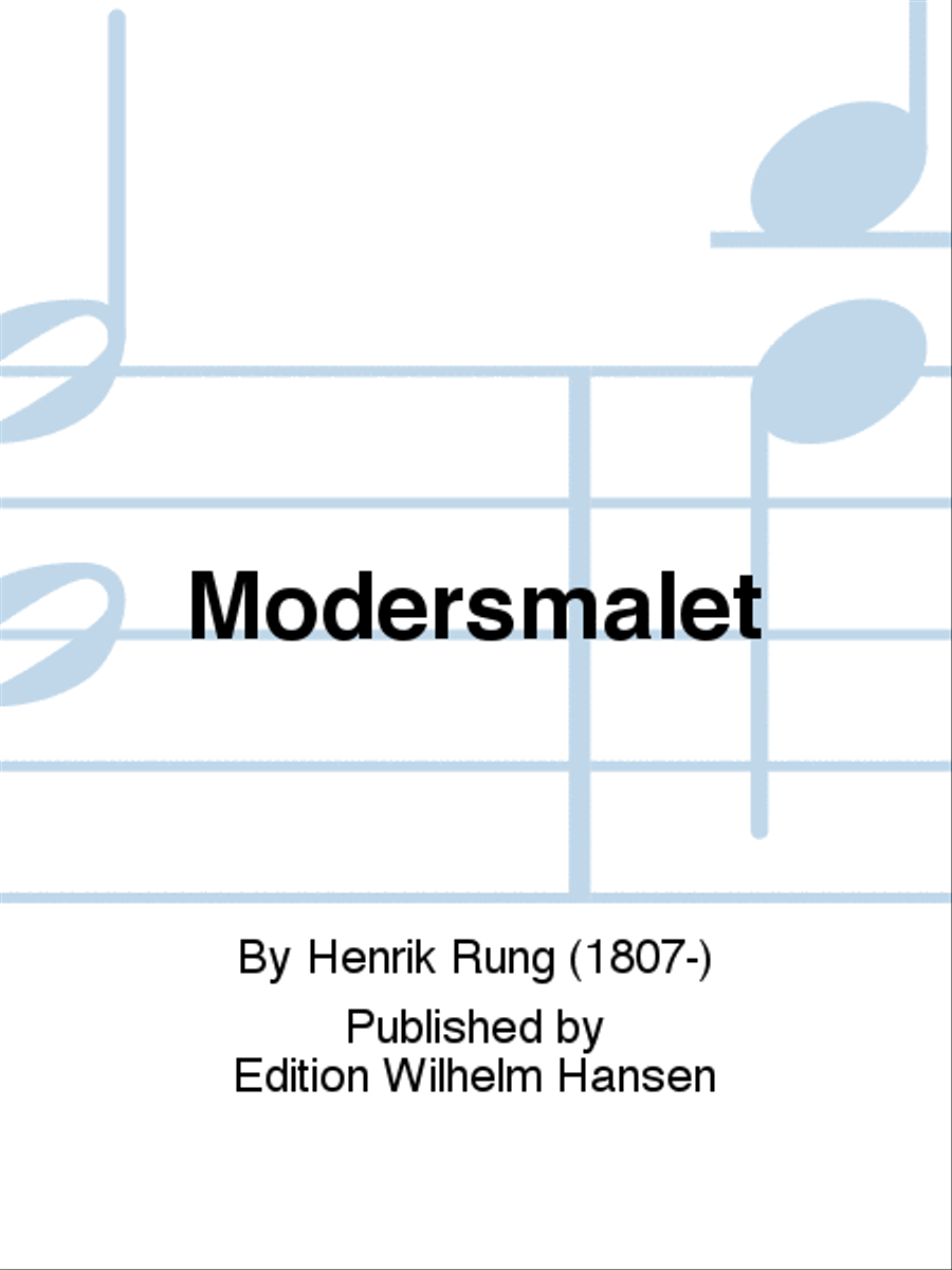 Modersmålet Choir scores gallery preview page 1