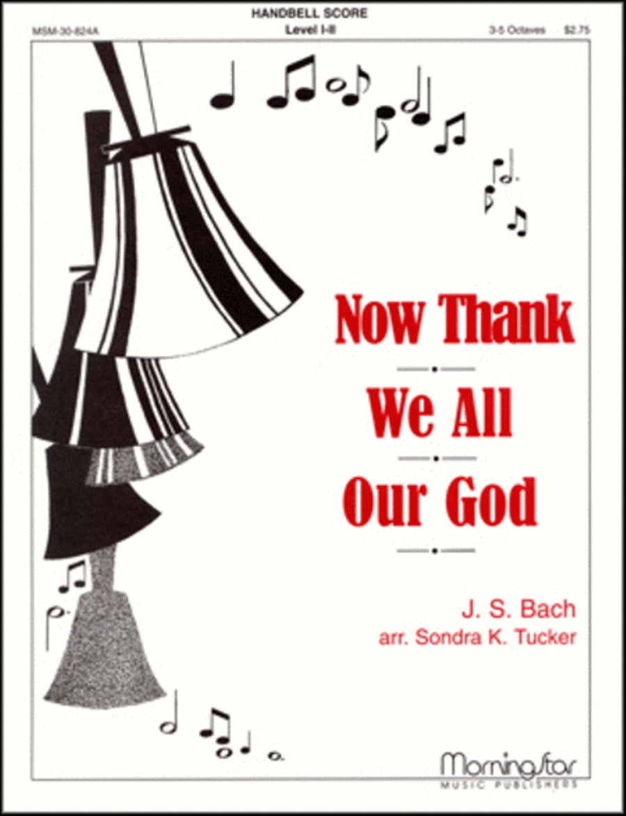 Now Thank We All Our God (Organ Score) 5-Octaves scores gallery preview page 1