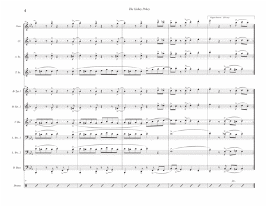 The Hokey Pokey The Hokey Pokey Small Ensemble scores gallery preview page 4