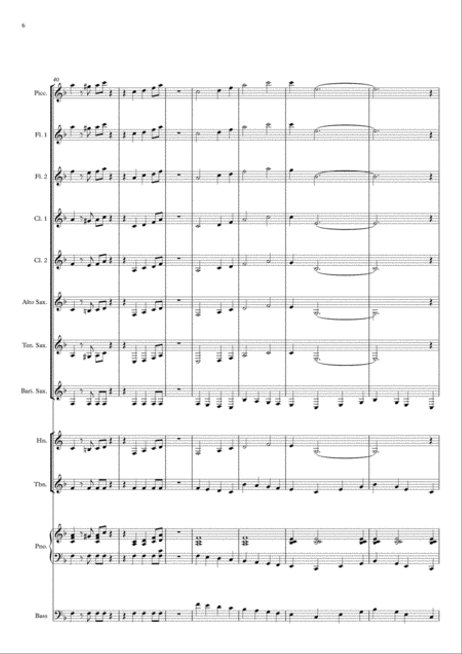Bill Bailey (Won't You Please Come Home) Jazz Ensemble scores gallery preview page 6