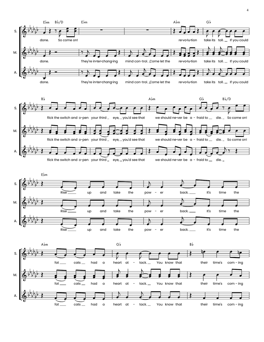Pray SSA scores gallery preview page 4