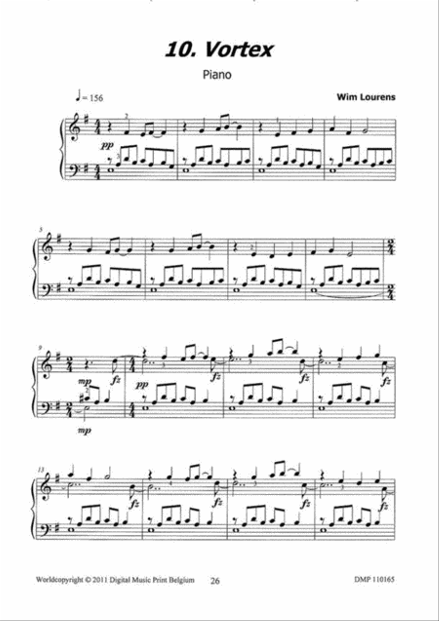 Dimensions Piano Solo scores gallery preview page 4