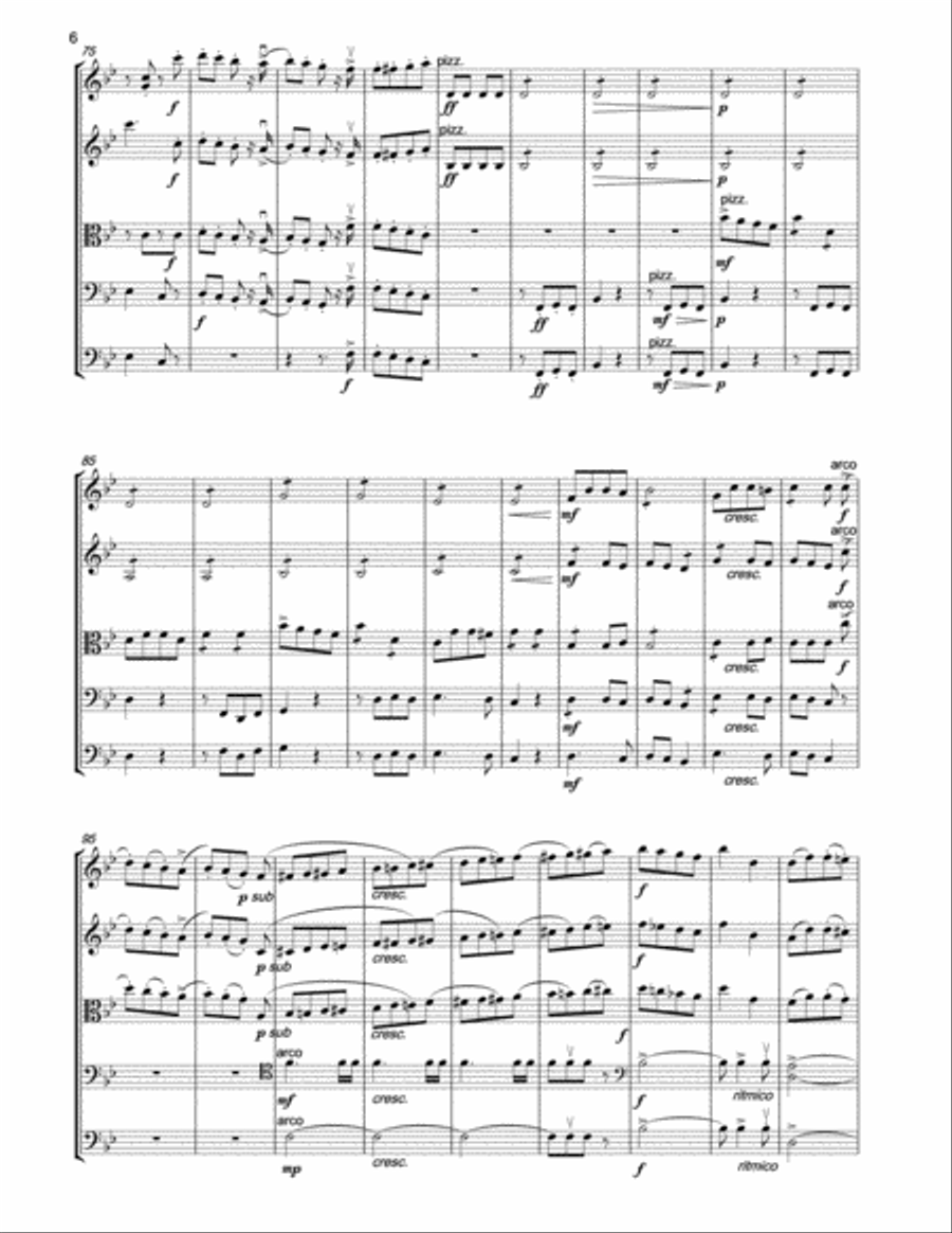 IAN BUTTERWORTH Suite: Sing a Song for string orchestra String Orchestra scores gallery preview page 5