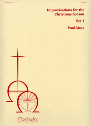 Book cover for Improvisations for the Christmas Season, Set 1