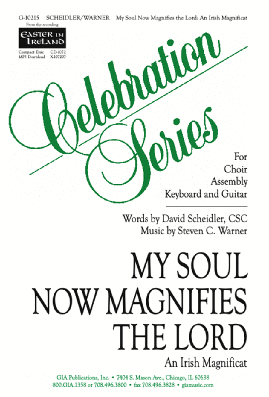 My Soul Now Magnifies the Lord 4-Part scores gallery preview page 1