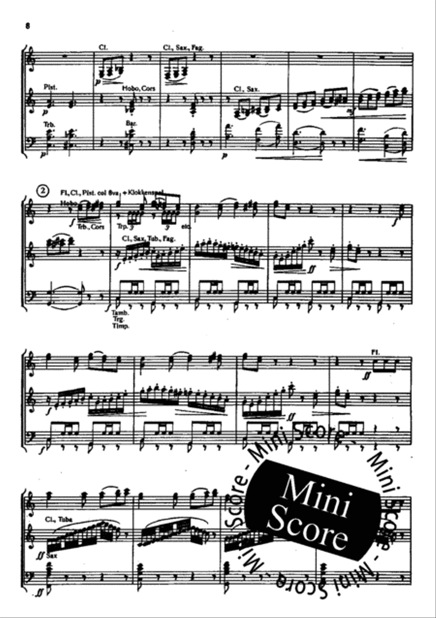 Capriccio Italien Capriccio Italien Concert Band scores gallery preview page 11
