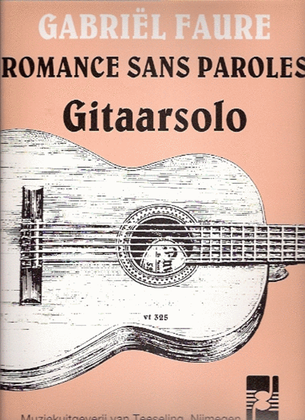 Book cover for Romances sans paroles