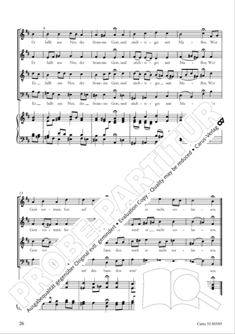 Passion according to St. Matthew (Passions-Musik nach dem Evangelisten Matthaus) SSATB scores gallery preview page 27
