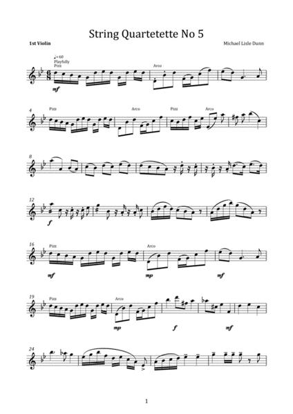 String Quartetette No 5 image number null