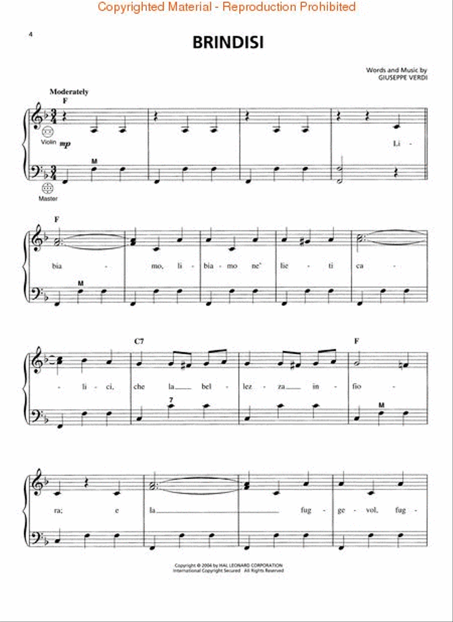 Italian Favorites for Accordion Accordion scores gallery preview page 2