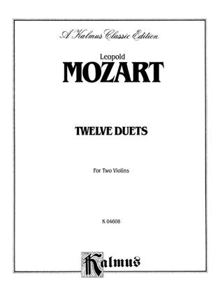 Book cover for Mozart: Twelve Duets