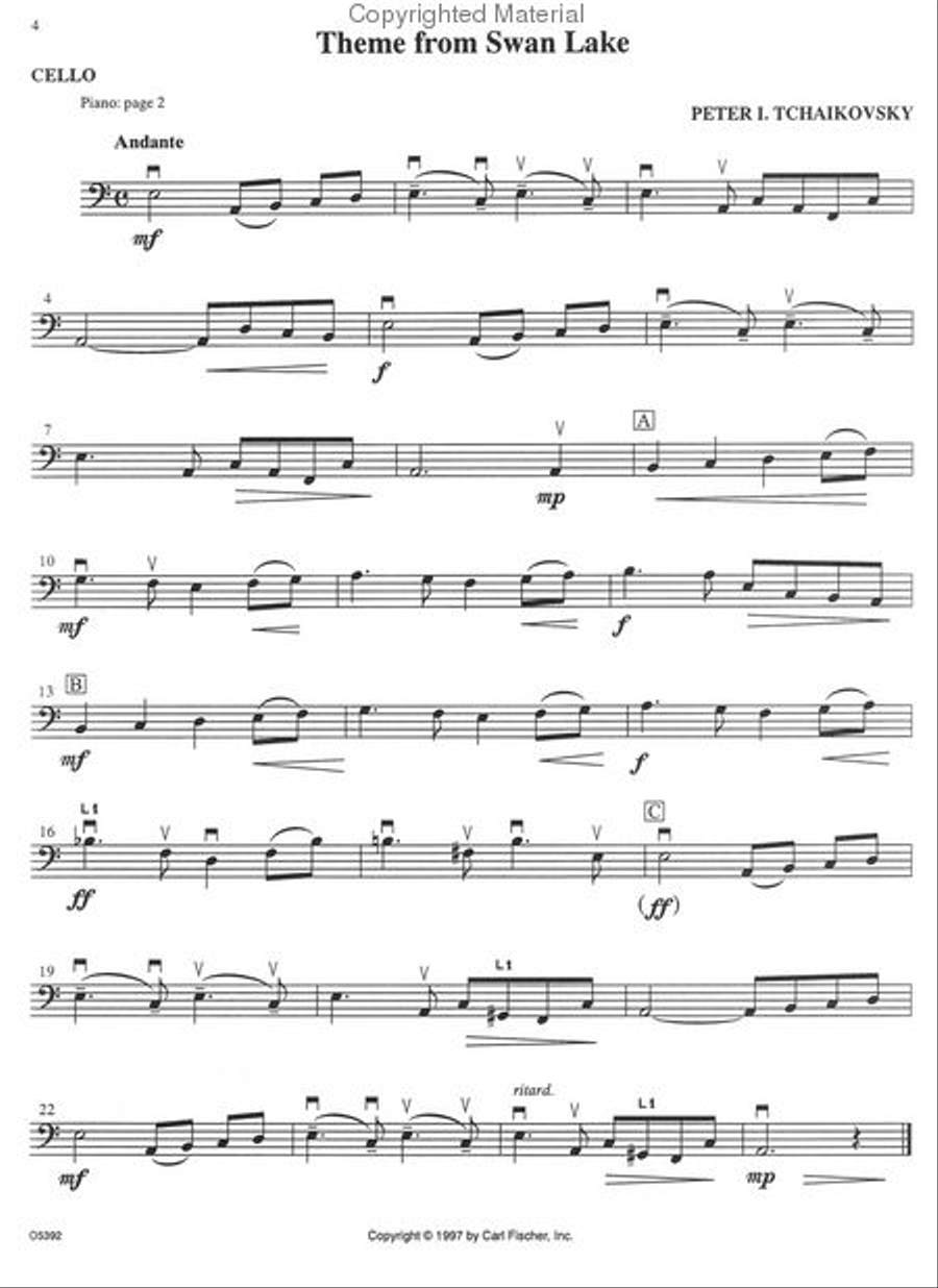 Masterworks Melody Book For Strings String Orchestra scores gallery preview page 2