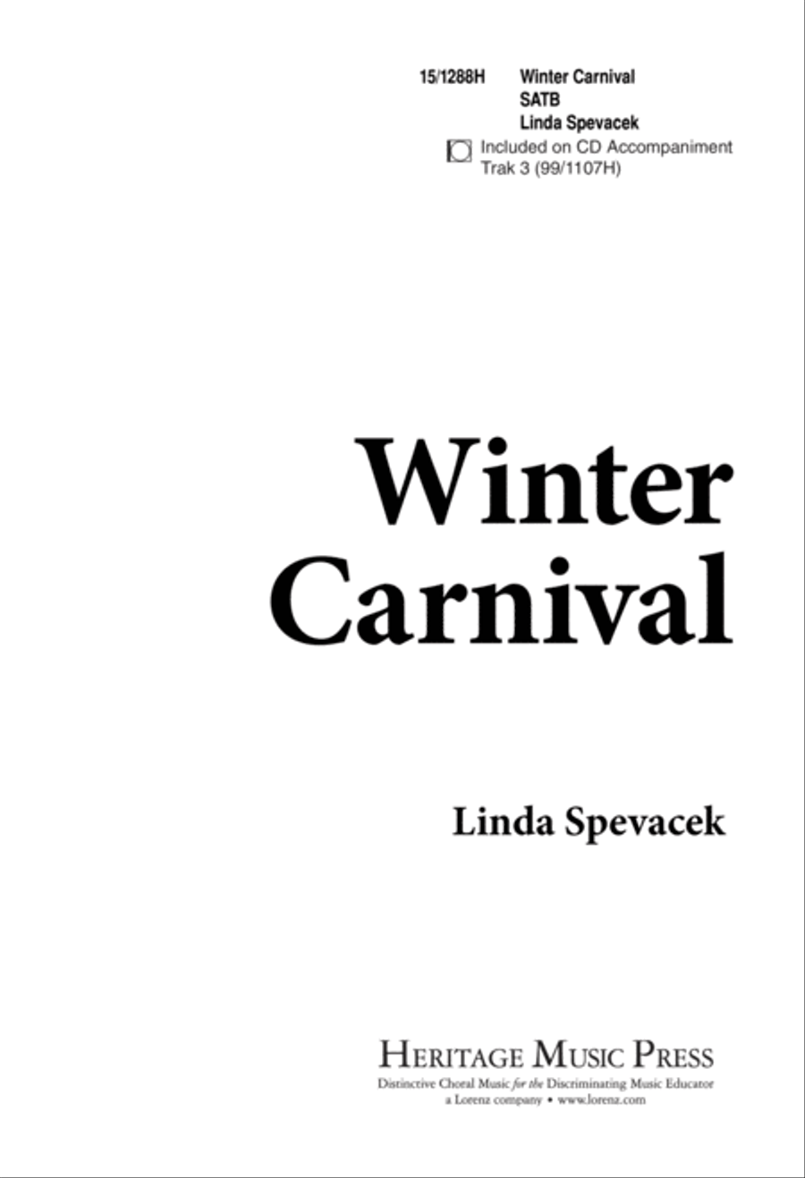 Winter Carnival 4-Part scores gallery preview page 2